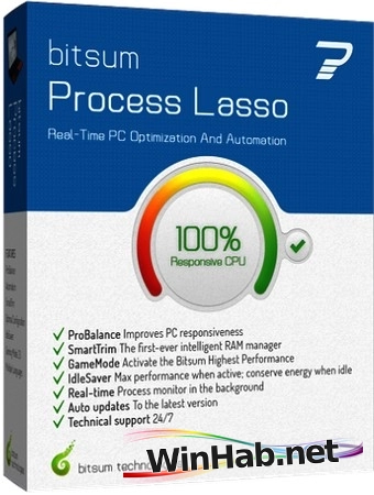 Ускорение Windows Process Lasso Pro 15.1.0.45 by elchupacabra