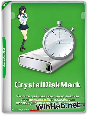 Тест для жесткого диска CrystalDiskMark 8.0.6 + Portable