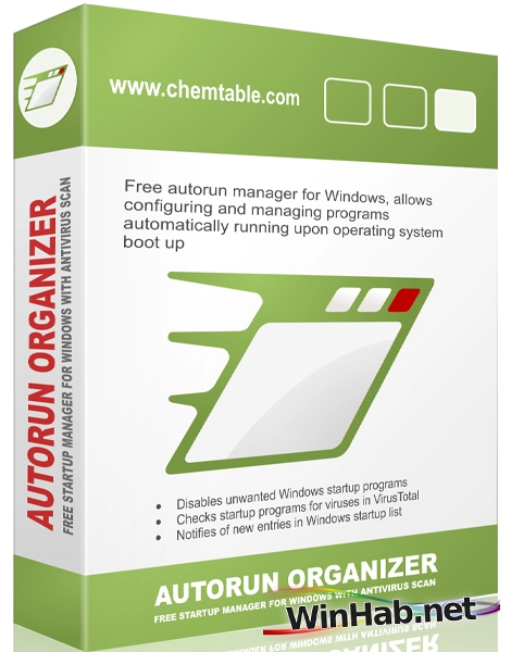 Менеджер автозагрузки Autorun Organizer 6.17 by elchupacabra