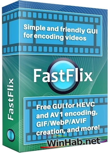 Видеоконвертер FastFlix 5.8.2 + Portable (x64)