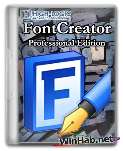 Редактор шрифтов High-Logic FontCreator Professional Edition 15.0.0.3011