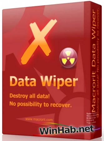 Полное удаление данных Macrorit Data Wiper 7.3.4 Unlimited Edition by elchupacabra