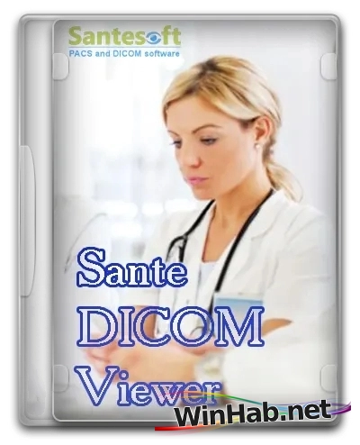 Просмотр DICOM файлов Sante DICOM Viewer Pro 14.0.15