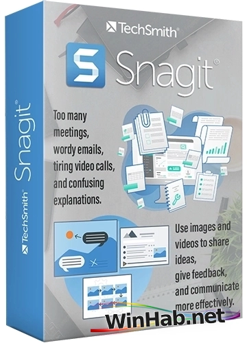 Захват изображений с монитора TechSmith Snagit 24.3.0.4481 by elchupacabra