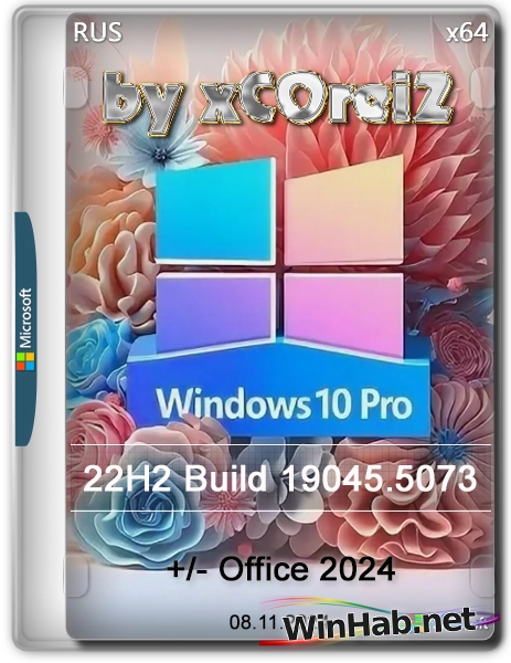 Windows 10 Pro 22H2 Build 19045.5073 (x64) +/- Office 2024 by xCOrei2