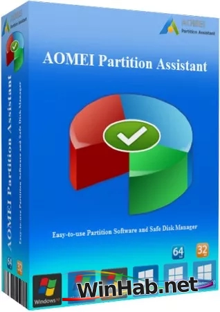 Изменение разделов HDD AOMEI Partition Assistant Technician Edition 10.8.0 by elchupacabra
