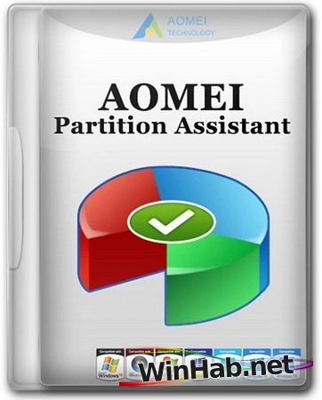 Менеджер разделов HDD AOMEI Partition Assistant Technician Edition 10.8.0 by KpoJIuK