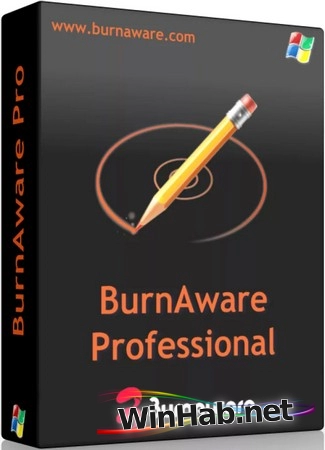 Запись и копирование CD-DVD BurnAware Professional 18.4 by KpoJIuK