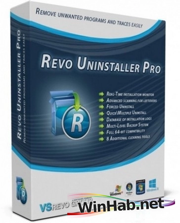 Корректное удаление программ Revo Uninstaller Pro 5.3.5