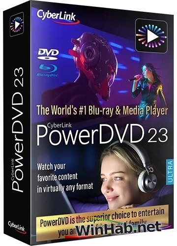 Видеопроигрыватель CyberLink PowerDVD Ultra 24.0.0623.62