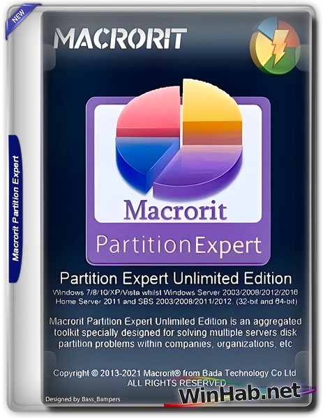 Создание разделов HDD Macrorit Partition Expert 8.6.0 Unlimited Edition by elchupacabra