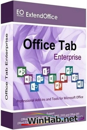 Удобный просмотр документов Office Tab Enterprise 18.00 by KpoJIuK