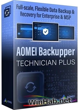 Резервное копирование AOMEI Backupper Technician Plus 7.4.2 by KpoJIuK