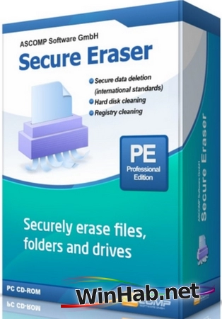Полное удаление данных ASCOMP Secure Eraser Pro 7.004 by elchupacabra