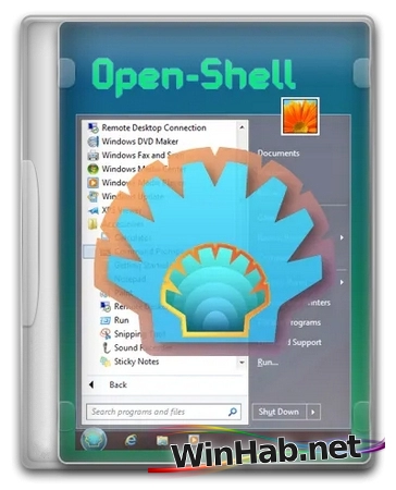 Меню "Пуск" Open Shell (Classic Shell) 4.4.195