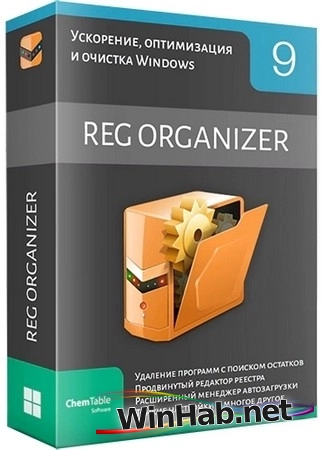 Редактор реестра Windows Reg Organizer 9.61 by Dodakaedr