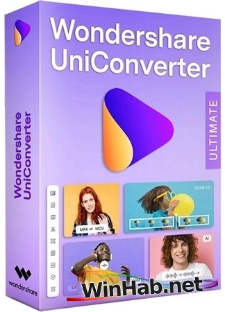 Видеоконвертер Wondershare UniConverter Ultimate 16.2.5.144 Portable by 7997