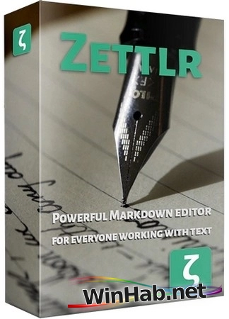 Текстовый редактор Zettlr 3.6.0