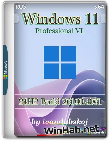Windows 11 Pro 24Н2 Build 26100.4061 by ivandubskoj