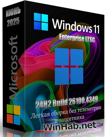 Windows 11 Enterprise LTSC 24H2 build 26100.4349 Lite