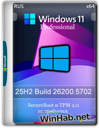 Windows 11 Pro 25H2 Build 26200.5702 Dev
