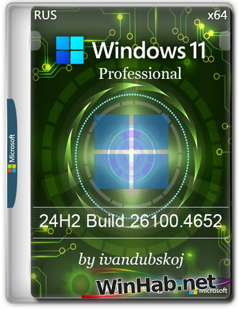 Windows 11 Pro 24Н2 Build 26100.4652 by ivandubskoj
