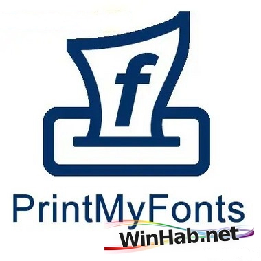 Печать и экспорт шрифтов PrintMyFonts 24.8.31 Portable