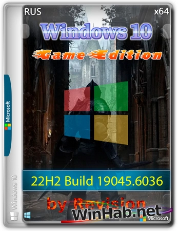 Игровая сборка Windows 10 Pro 19045.6036 by Revision