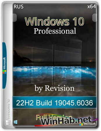 Windows 10 Pro x64 Full 19045.6036 by Revision