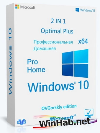 Windows 10 x64 Pro-Home Optim Plus 22H2 by OVGorskiy 08.2025
