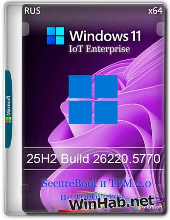Windows 11 25H2 IoT Enterprise Build 26220.5770 Dev