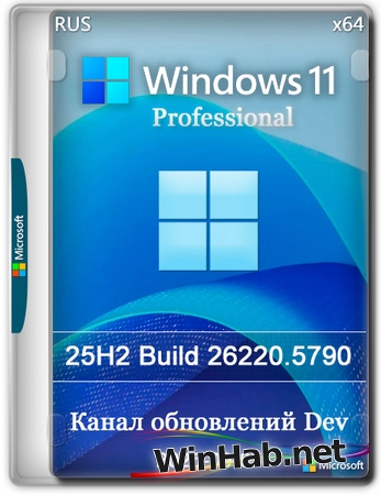 Windows 11 Pro 25H2 Build 26220.5790 Dev