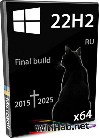 Windows 10 x64 Pro Final Build 2025 by Revision