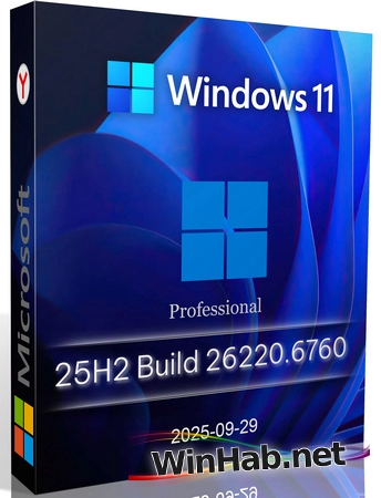 Windows 11 Pro 25H2 Build 26220.6760 Dev