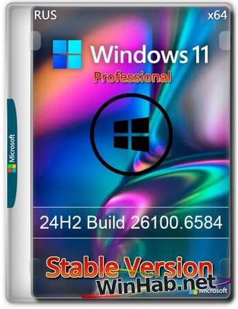 Windows 11 Pro 24H2 build 26100.6584 Stable