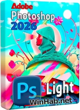 Портативный фотошоп Adobe Photoshop 2026 27.1.0.17 Light by 7997