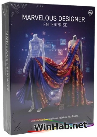 Дизайн одежды Marvelous Designer Enterprise 2025.2.81