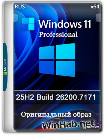Windows 11 Pro 25H2 Build 26200.7171 Full Ноябрь 2025