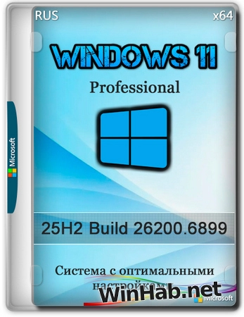 Windows 11 Pro 25H2 Build 26200.6899 Optima