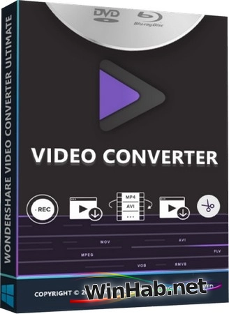Конвертер видео Wondershare UniConverter Ultimate 17.0.5.439 by FS Portables