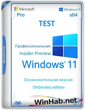 Windows 11 Pro Prev 26H1 Build 28000.1450 by OVGorskiy 01.2026