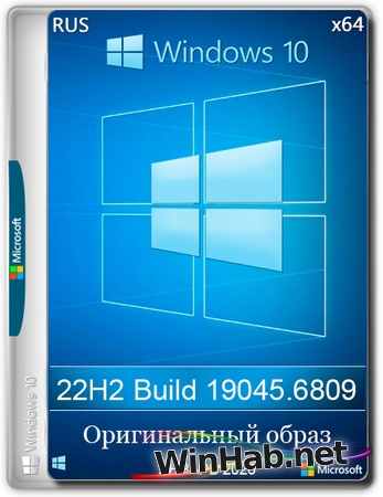 Windows 10 Pro 22H2 Build 19045.6809 Full Январь 2026