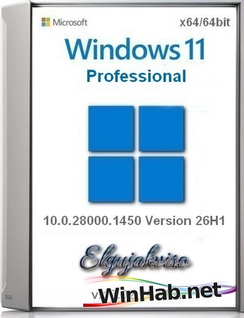 Windows 11 Pro 26H1 Elgujakviso Edition (v.17.02.26)