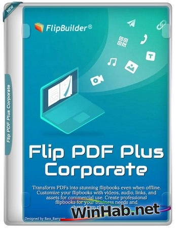 Редактор PDF Flip PDF Plus Corporate 7.11.9 by 7997