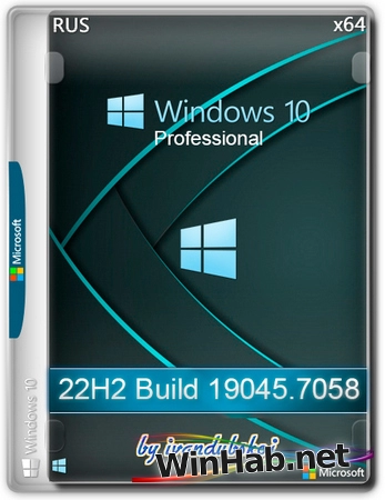 Windows 10 Pro 22Н2 (build 19045.7058) by ivandubskoj 23.03.2026