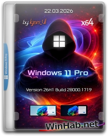 Windows 11 Pro 26H1 Build 28000.1719 by Igors_VL