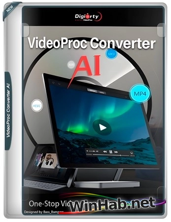 Редактор и конвертер видео VideoProc Converter AI 8.10