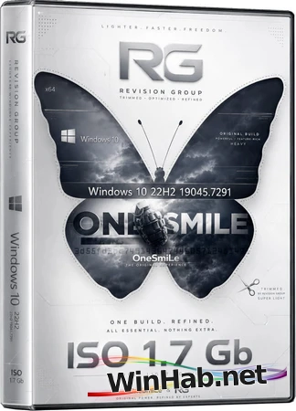 Windows 10 22H2 Super Lite 19045.7291 by OneSmiLe & RG