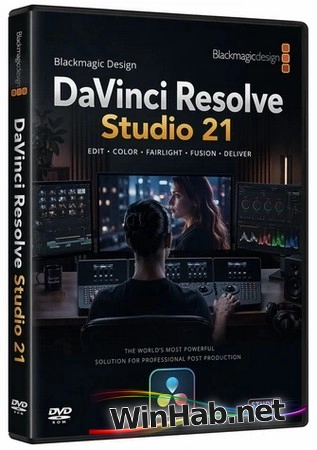 Программа для видеомонтажа Blackmagic Design DaVinci Resolve Studio 21.0 Build 48 by 7997