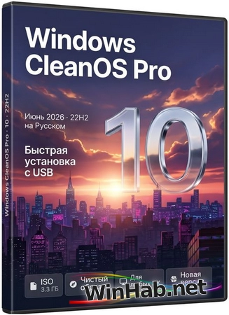 Windows 10 Pro CleanOS 22H2 Build 19045.7417 by Rsload